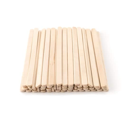 12 Packs: 50 ct. (600 total) 5.5" Wood Craft Sticks by Creatology™